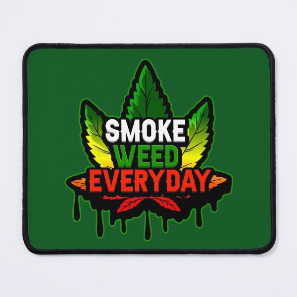 Item preview, SMOKE WEED EVERYDAY New Weed T shirt design designed and sold by Mrwinz.