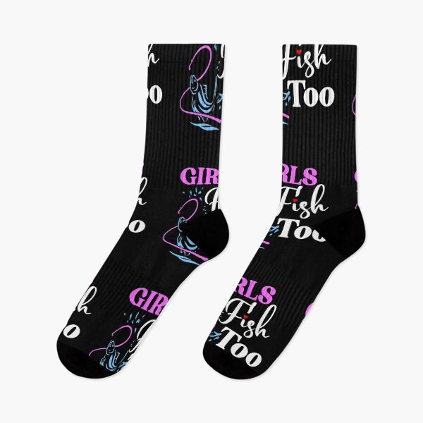 Item preview, Girls Fish Too  designed and sold by ZiesMerch.