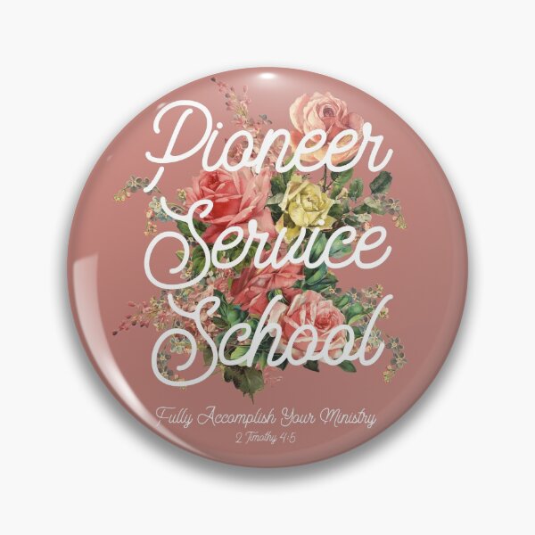 Item preview, PIONEER SERVICE SCHOOL (FLORAL) designed and sold by Paper Bee Gift Shop.