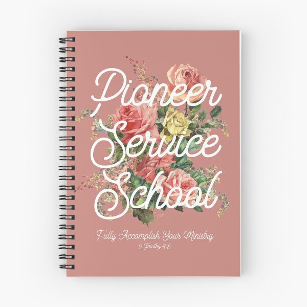 Item preview, PIONEER SERVICE SCHOOL (FLORAL) designed and sold by Paper Bee Gift Shop.