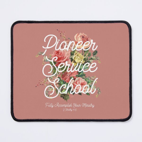 Item preview, PIONEER SERVICE SCHOOL (FLORAL) designed and sold by Paper Bee Gift Shop.