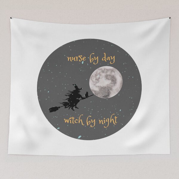 Item preview, Nurse by day witch by night. Strange witch. designed and sold by Maxq22.