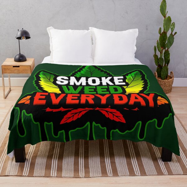 Item preview, SMOKE WEED EVERYDAY New Weed T shirt design designed and sold by Mrwinz.