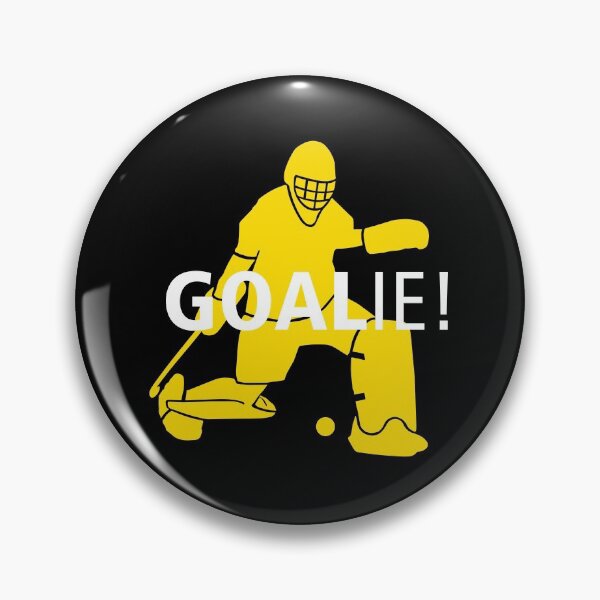 Item preview, Hockey goalie yellow designed and sold by hookfreaks.