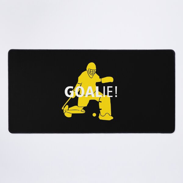 Item preview, Hockey goalie yellow designed and sold by hookfreaks.