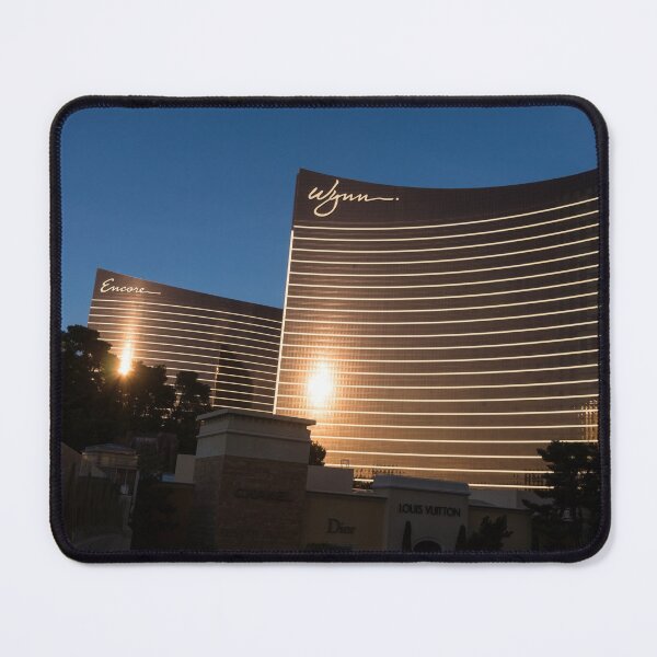 Chocolate Gold Buildings - Wynn and Encore Las Vegas Mouse Pad