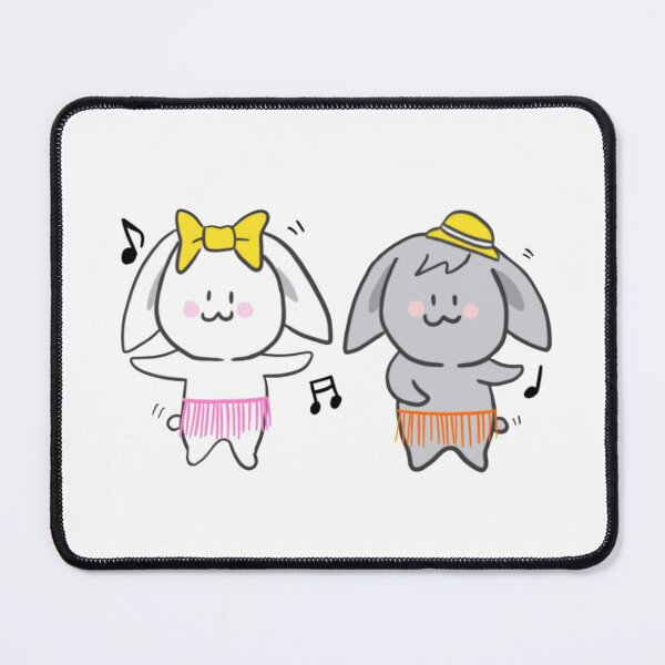 Item preview, Hula Rabbit TTOTTO Couple designed and sold by MYRINGRING.