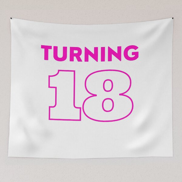 Item preview, Turning 18 Birthday designed and sold by cosygal.