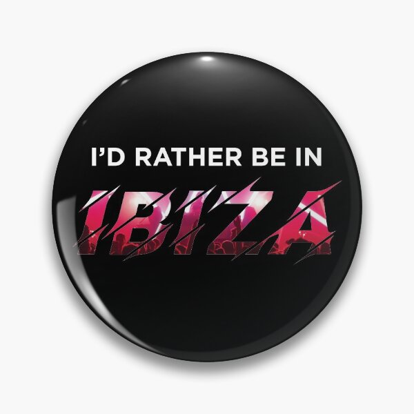 Item preview, I'd Rather Be In IBIZA (Clubbing on Black) designed and sold by STUDIO-72.