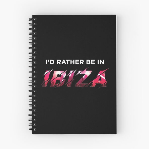 Item preview, I'd Rather Be In IBIZA (Clubbing on Black) designed and sold by STUDIO-72.