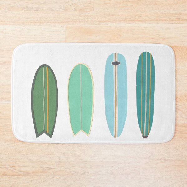 Item preview, Surfboard line up blue-green designed and sold by Sandy Mitchell.