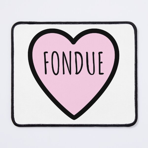 Item preview, Fondue Heart designed and sold by PinkPerfect.