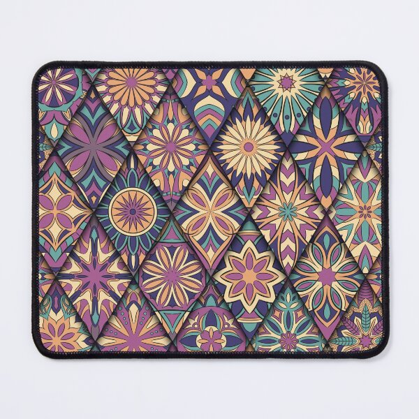 Item preview, Mayan Aztec Exotic Colorful Pattern designed and sold by Vector Scout Lab.