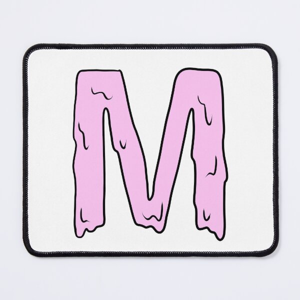 Item preview, melting pastel pink m (initial) designed and sold by illhustration.