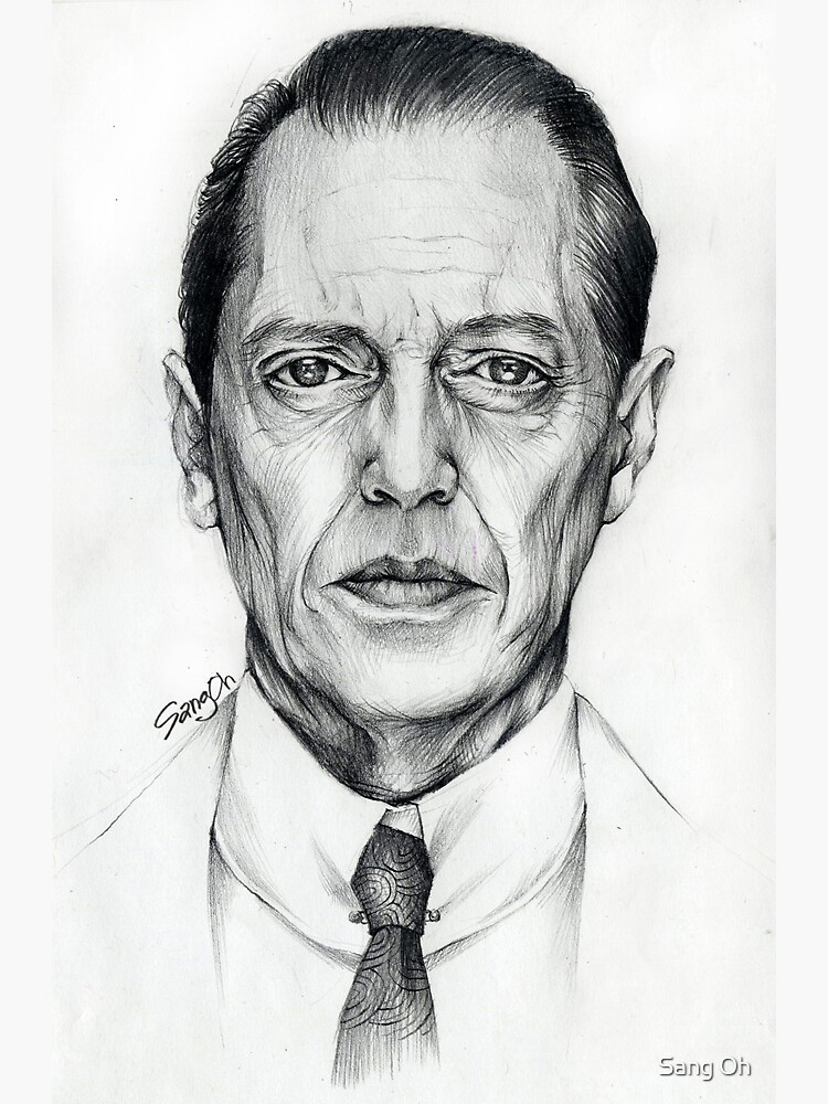 Steve Buscemi in no. 2 Pencil drawing