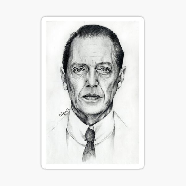 Steve Buscemi in no. 2 Pencil drawing