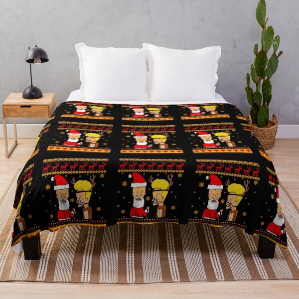 Item preview, Beavis and Butthead Ugly Christmas Sweater designed and sold by RorySauer.