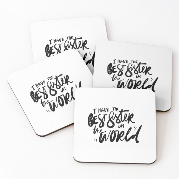 Item preview, I Have The Best Sister In The World designed and sold by FoxLand.