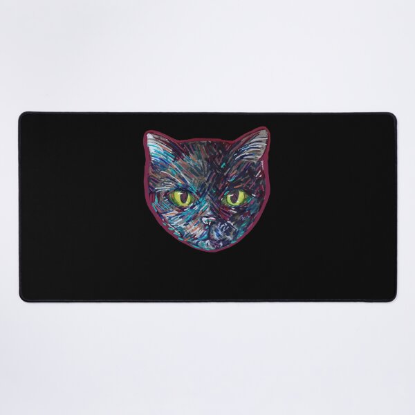 Item preview, Artistic Black Cat designed and sold by FrictionMaxxing.