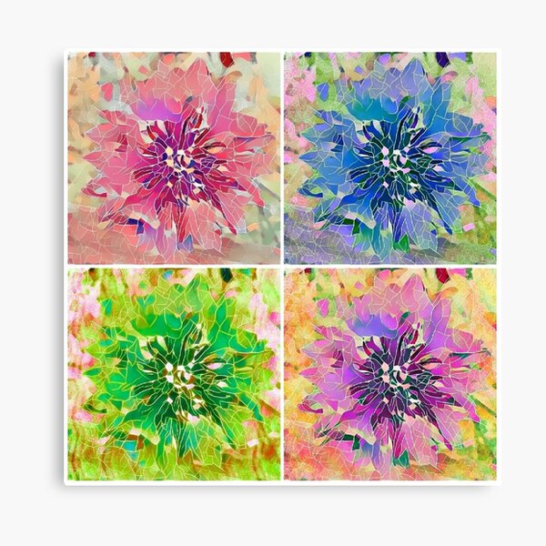 Pastel Petals 1 Canvas Print