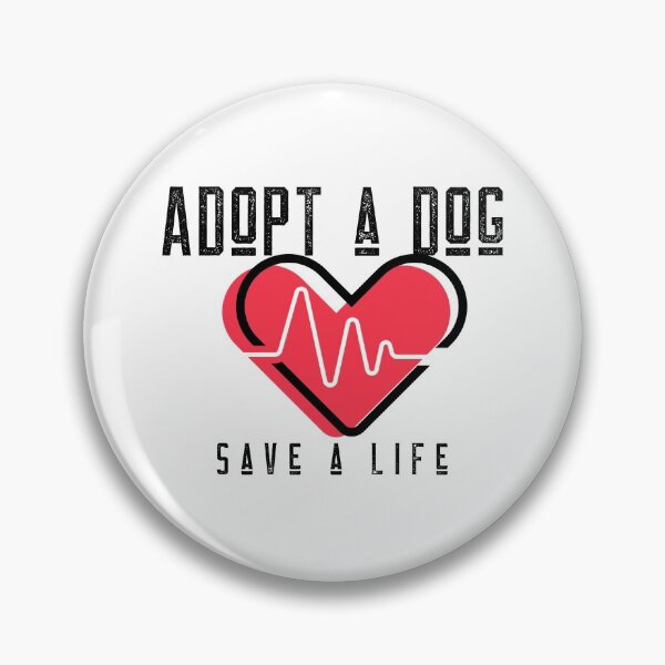 Item preview, Adopt A Dog Save A Life Text design for those who love pet adoption designed and sold by jtancrum61.