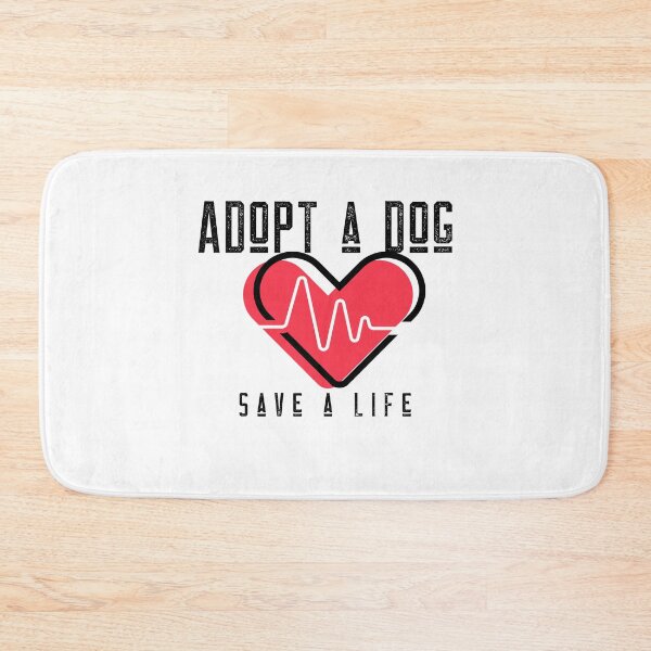 Item preview, Adopt A Dog Save A Life Text design for those who love pet adoption designed and sold by jtancrum61.
