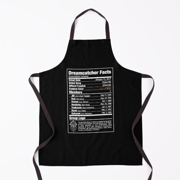 Item preview, Dreamcatcher Kpop Nutritional Facts 2 designed and sold by skeletonvenus.