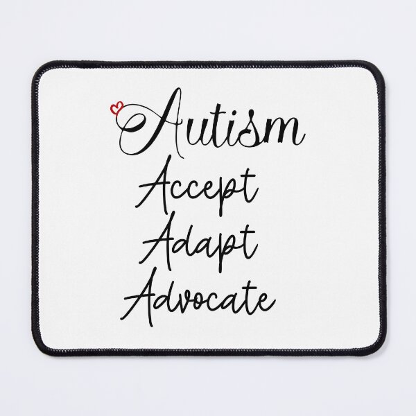 Item preview, Accept Adapt Advocate Autism designed and sold by miraipa.