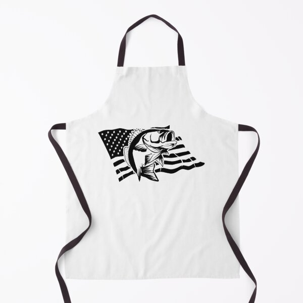 Item preview, Bass Fishing Waving American Flag designed and sold by fungear.