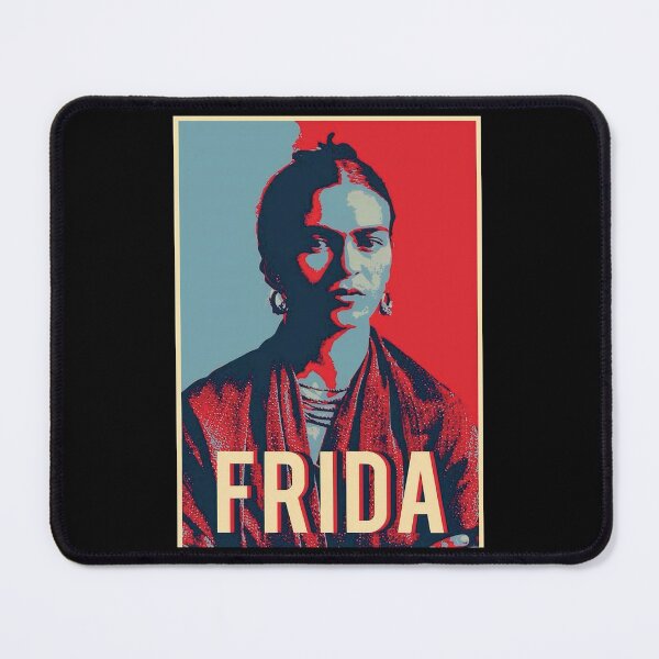 Item preview, Frida blue and red poster designed and sold by StaleyPatricia.