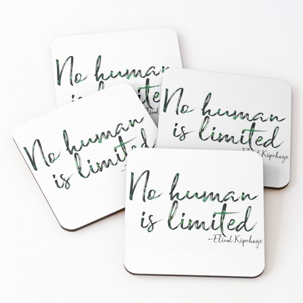 Item preview, Eliud Kipchoge - No human is limited designed and sold by Aztal.