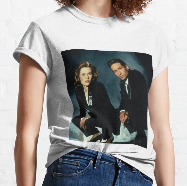 X-Files -Mulder et Scully T-shirt classique