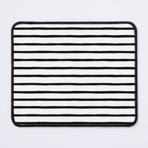 Item preview, Spooky Black and Ghost White Horizontal Halloween Witch Pin Stripes designed and sold by Creepyhollow.