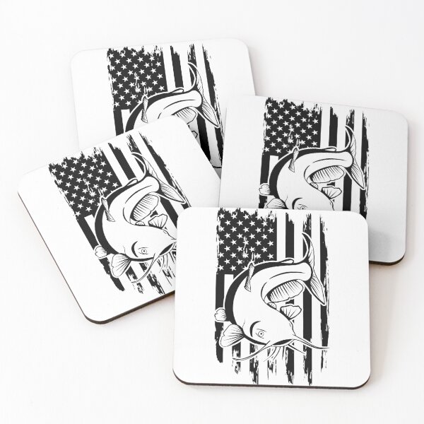Item preview, Catfish Grunge American Flag  designed and sold by fungear.