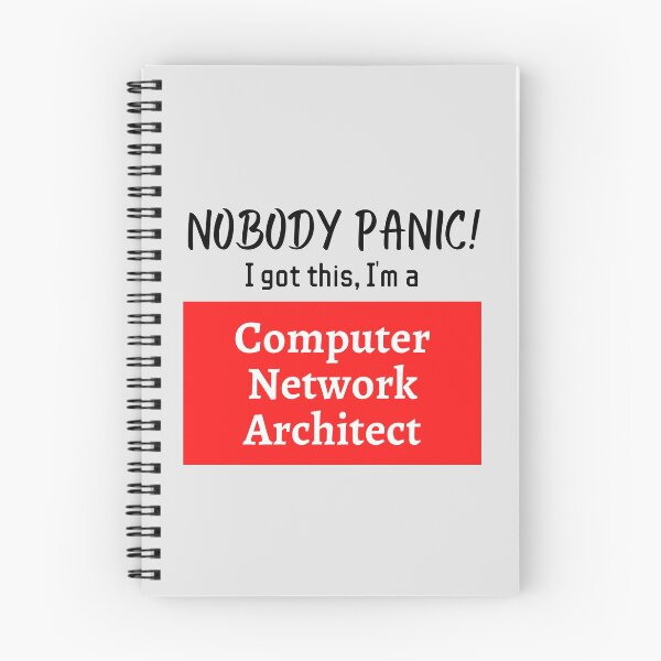 Item preview, Nobody panic ! I got this I'm a Computer Network Architect designed and sold by 1M4NE.