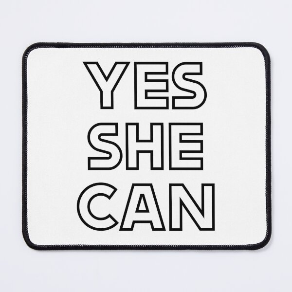 Item preview, YES SHE CAN designed and sold by Inspirationmotivation.