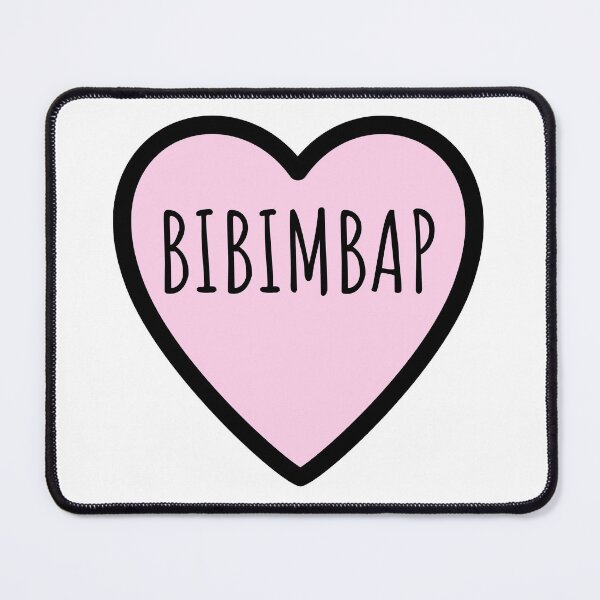 Item preview, Bibimbap Heart designed and sold by PinkPerfect.