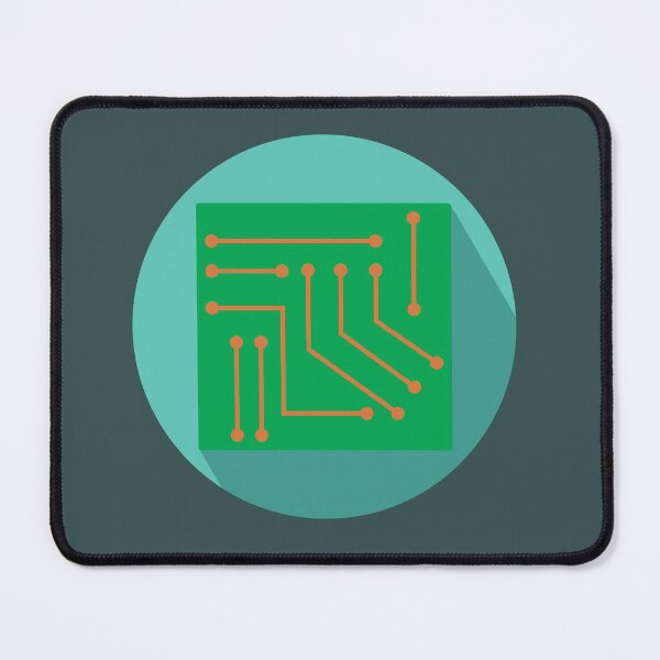 Item preview, Circuit Board, Integrated circuit IC art designed and sold by EngineersArt.