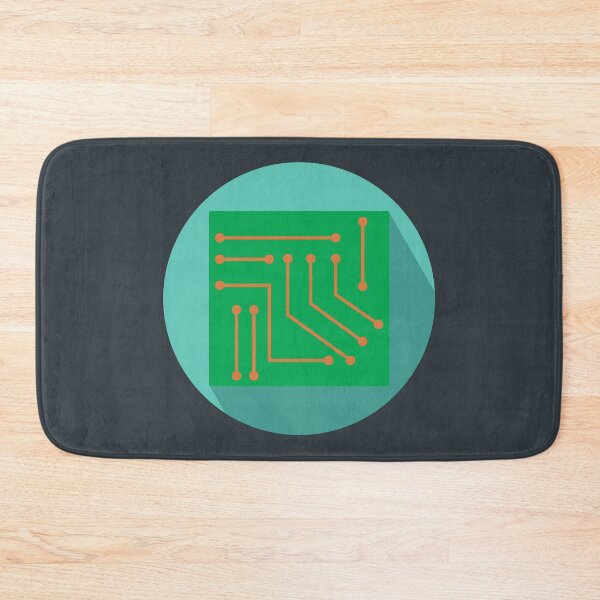 Item preview, Circuit Board, Integrated circuit IC art designed and sold by EngineersArt.