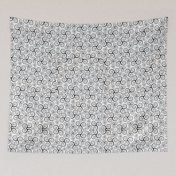 Item preview, Geometric black and white pattern   designed and sold by Kamzzi.