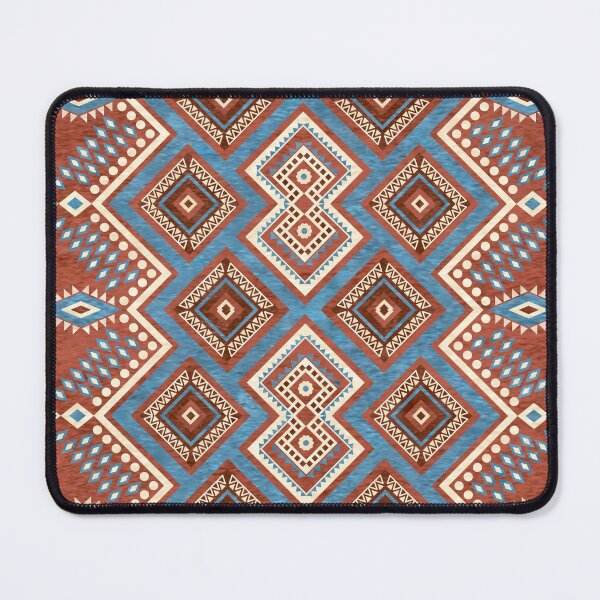 Item preview, Eastern Inspired Folk Boho Patter Rusty Colors designed and sold by Octavia Soldani.