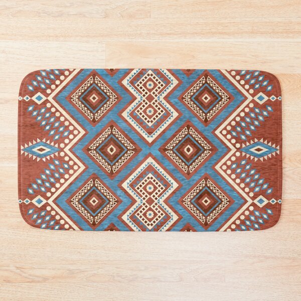 Item preview, Eastern Inspired Folk Boho Patter Rusty Colors designed and sold by Octavia Soldani.