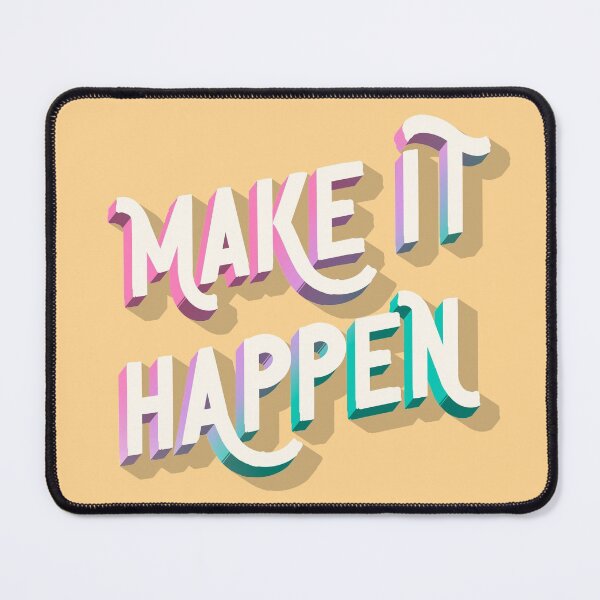 Item preview, Make it happen designed and sold by FocusAndFlow.