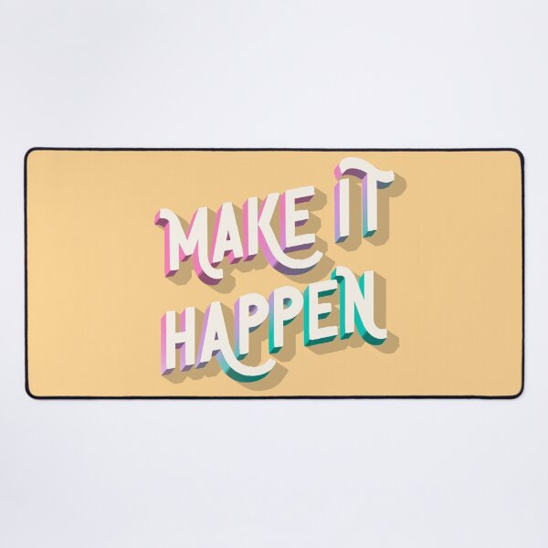 Item preview, Make it happen designed and sold by FocusAndFlow.