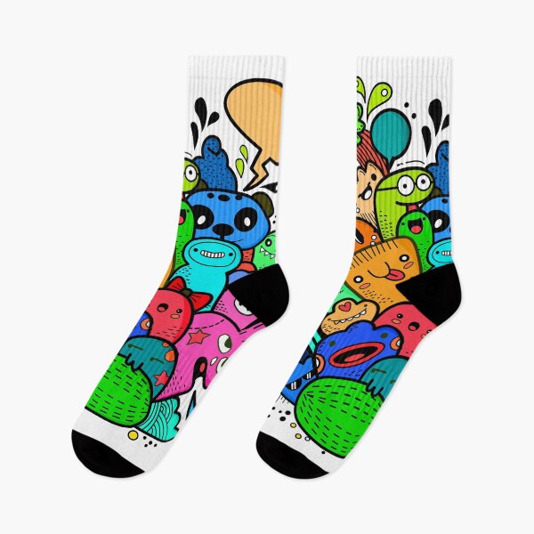 Item preview, cute doodle art, cute cartoon doodle art. designed and sold by Printdude.