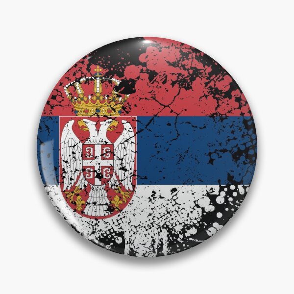 Item preview, Serbian flag designed and sold by Mila1946.