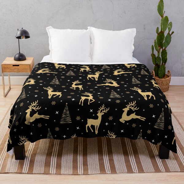Item preview, Black & Gold Reindeer designed and sold by LMHDesigns.