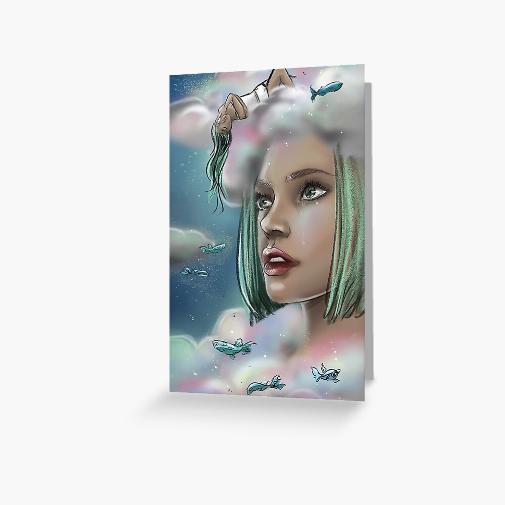 Item preview, Greeting Card designed and sold by JeanMalgreMoi.