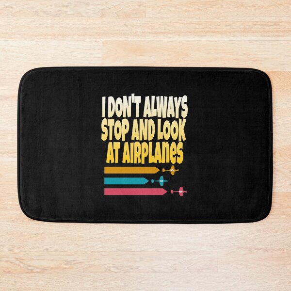 Item preview, I don't always stop and look at airplanes classic T-shirt  designed and sold by Unique styl  DeSigNe.