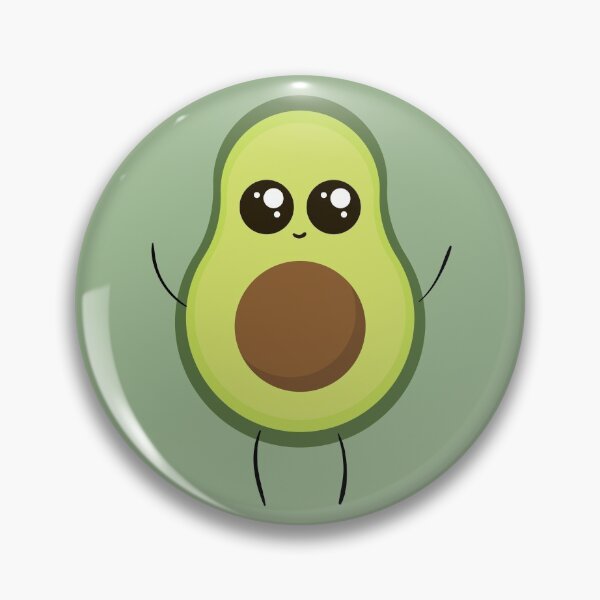 Item preview, Happy Avocado Mascot designed and sold by JirfHend.